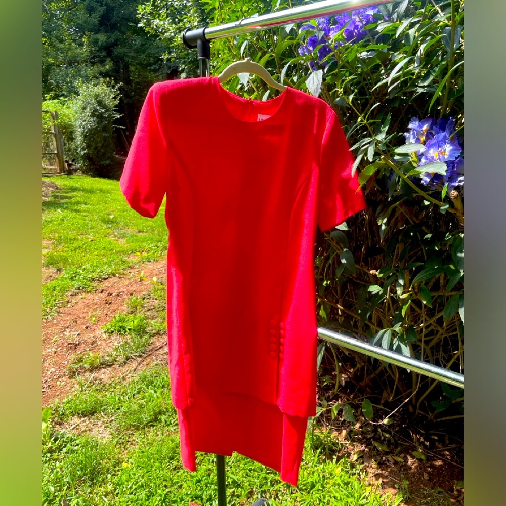 Hot Pink 70s era Dress
